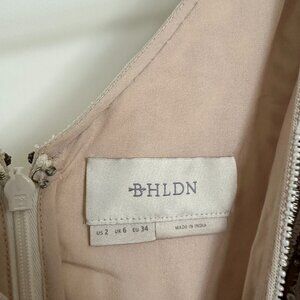 BHLDN Beholden white beaded dress